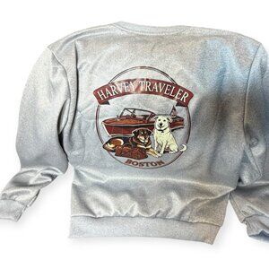 Harvey Traveler Faux Fur Lined Crewneck Sweatshirt – Gray – NWT – Size M&L